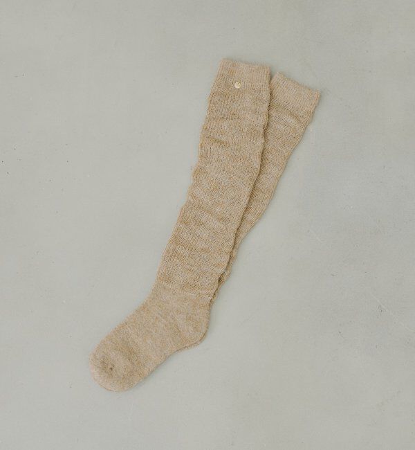  「リブルーズソックス」|ソックス|ベージュ