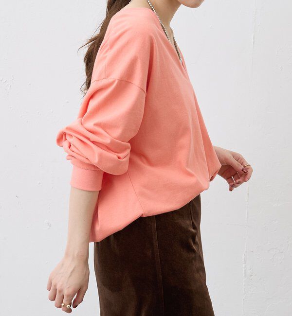  「【ONIT】ディープVネックカットソー」|Tシャツ・カットソー|