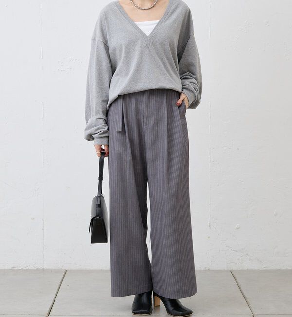  「【ONIT】ディープVネックカットソー」|Tシャツ・カットソー|