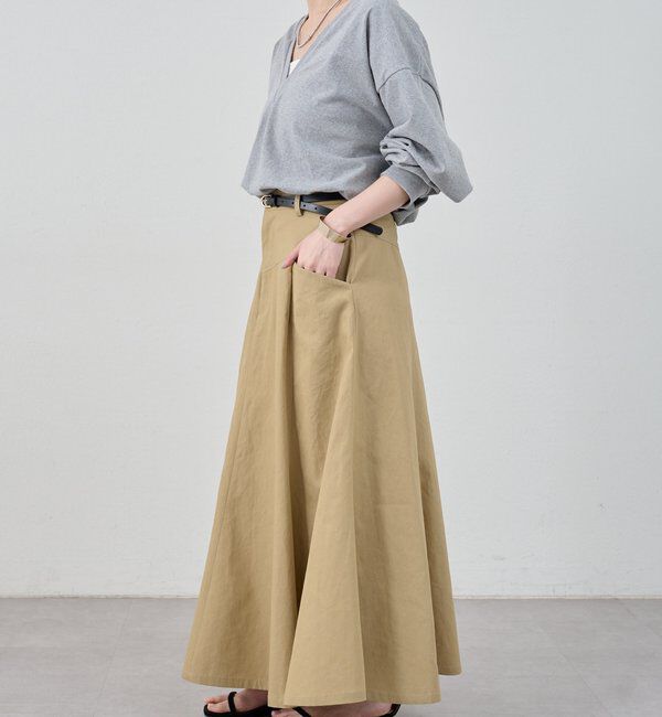  「【ONIT】ディープVネックカットソー」|Tシャツ・カットソー|