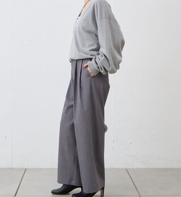  「【ONIT】ディープVネックカットソー」|Tシャツ・カットソー|