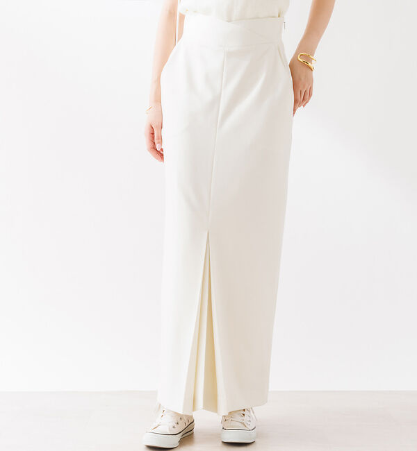 Rouge vif「ウエスト切り替えスリットスカート」|スカート|