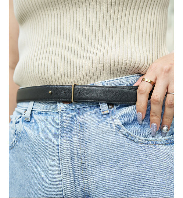 Rouge vif「再入荷！【ATELIER AMBOISE/アトリエ アンボワーズ】リバーシブルベ」|ベルト|