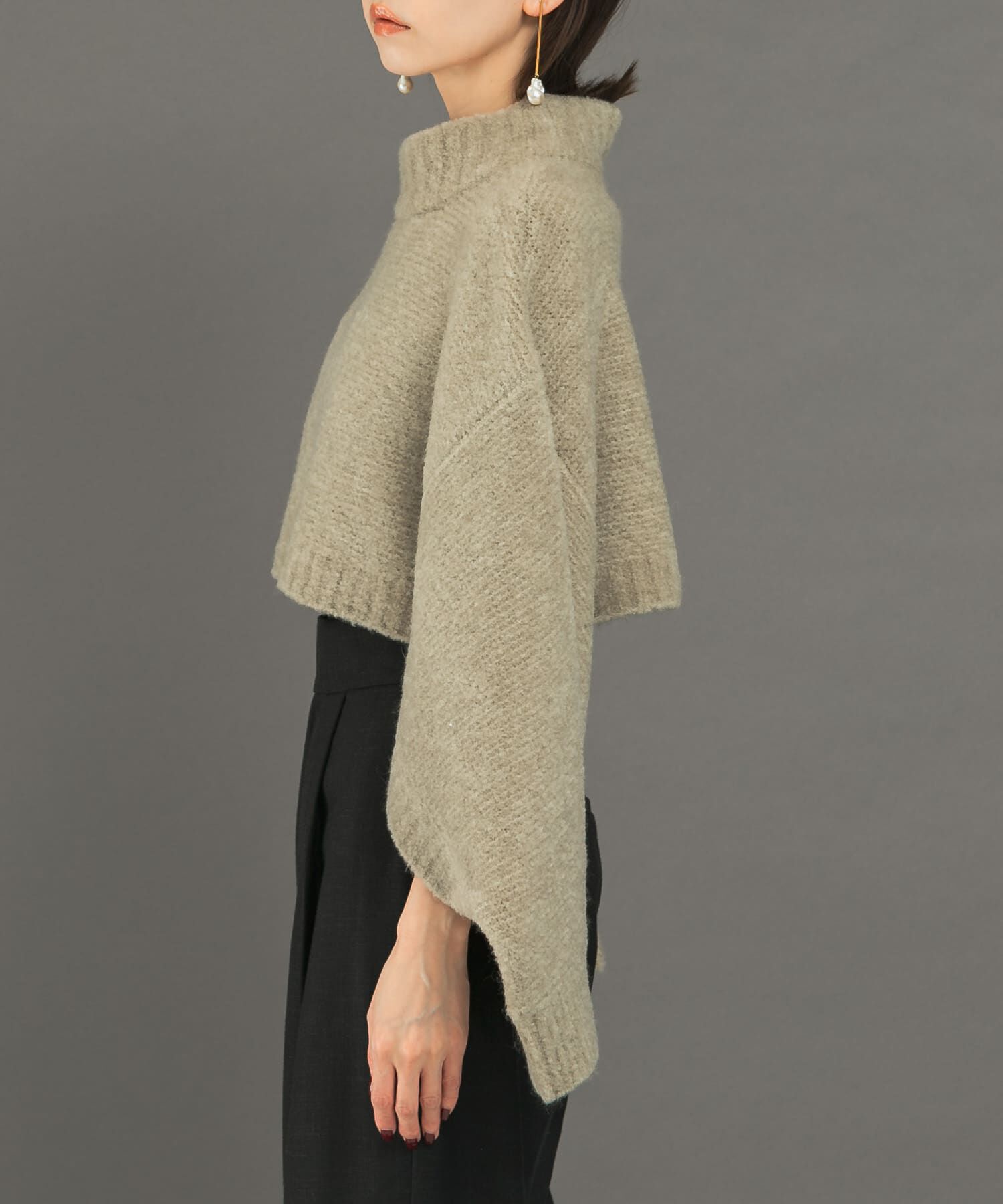 URBAN RESEARCH ROSSO「クロップドマルチウェイニット」|ニット・セーター|