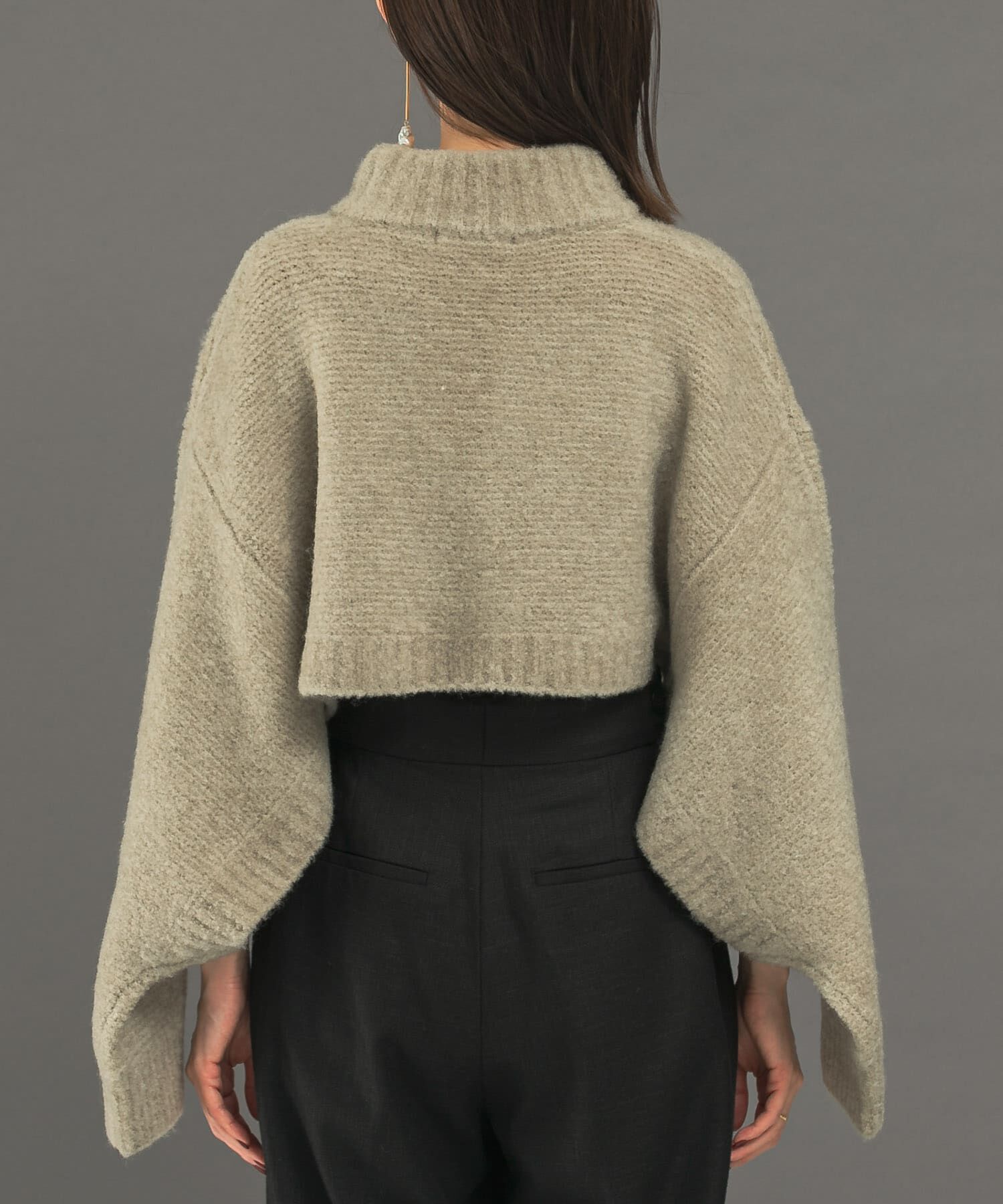 URBAN RESEARCH ROSSO「クロップドマルチウェイニット」|ニット・セーター|