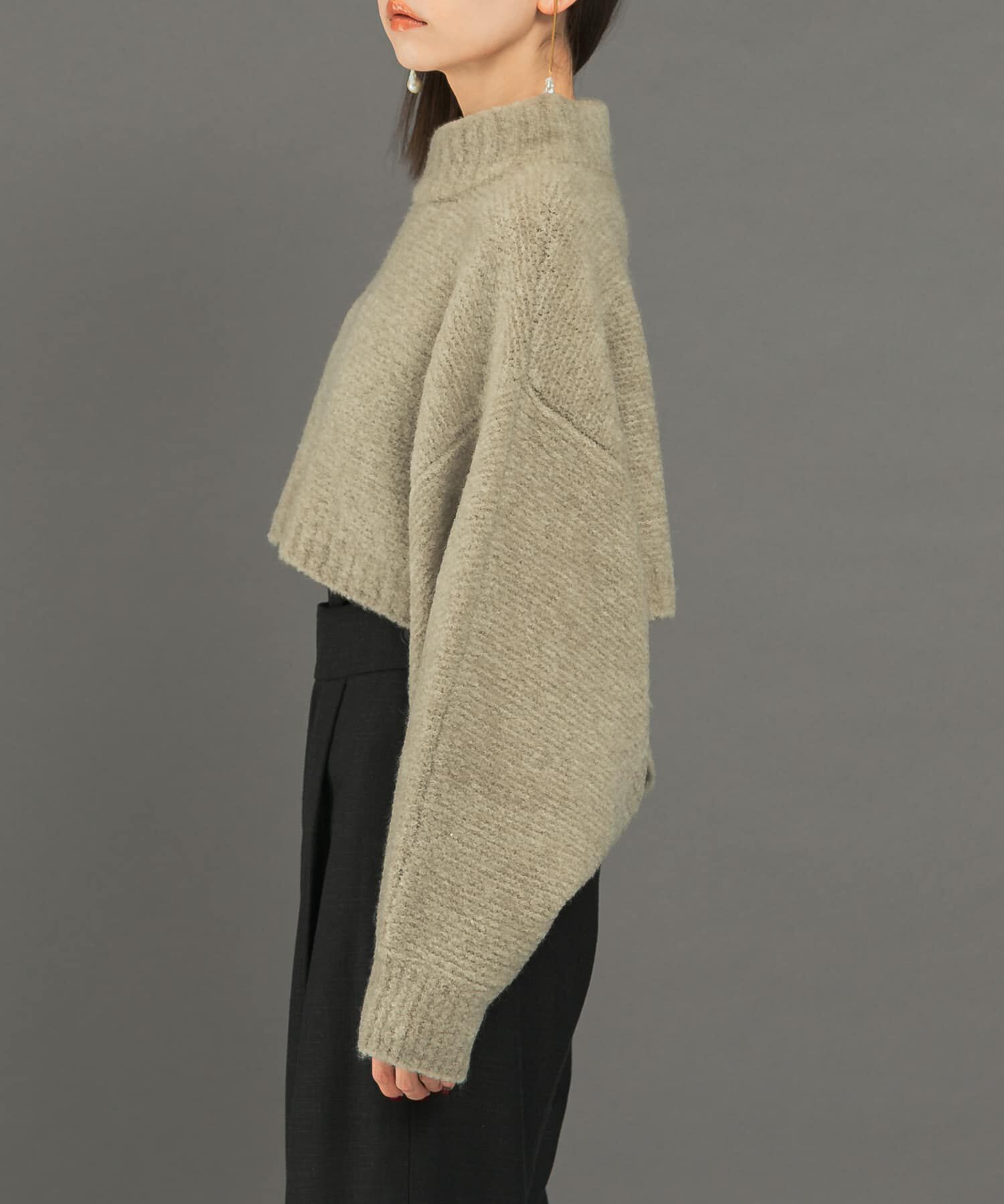 URBAN RESEARCH ROSSO「クロップドマルチウェイニット」|ニット・セーター|