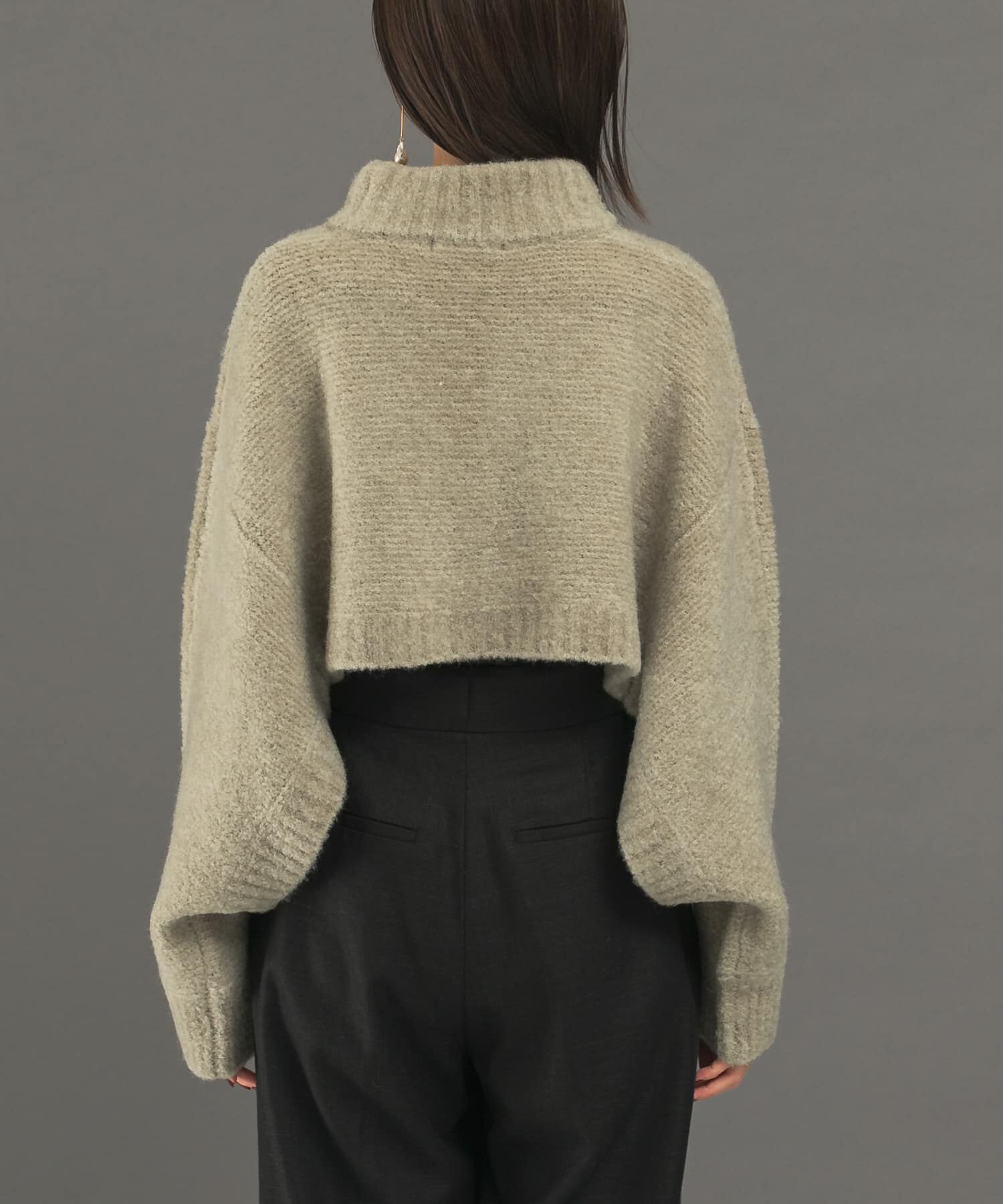 URBAN RESEARCH ROSSO「クロップドマルチウェイニット」|ニット・セーター|