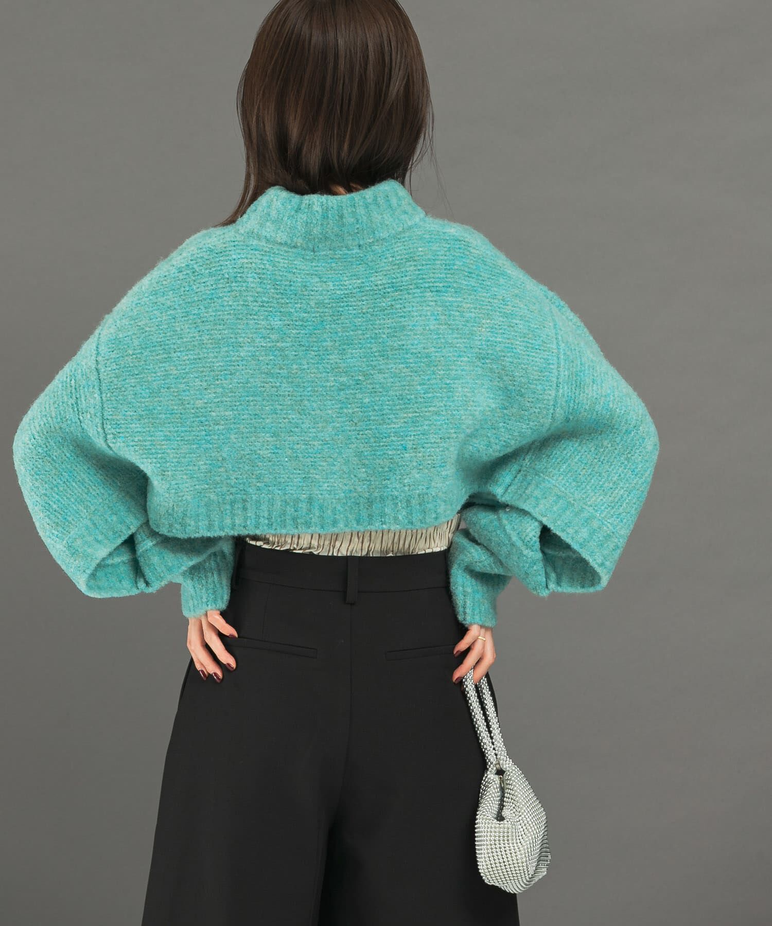 URBAN RESEARCH ROSSO「クロップドマルチウェイニット」|ニット・セーター|