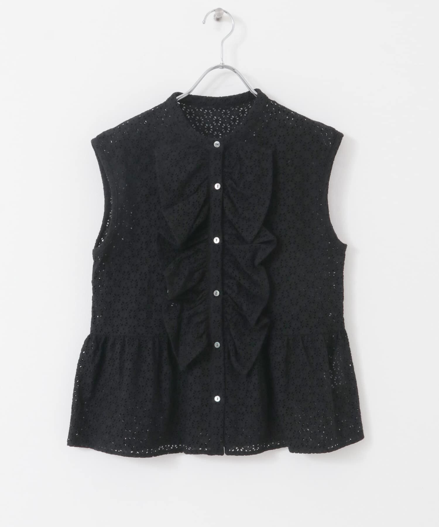 URBAN RESEARCH ROSSO「Mewl　アイレットレースブラウス」|シャツ・ブラウス|