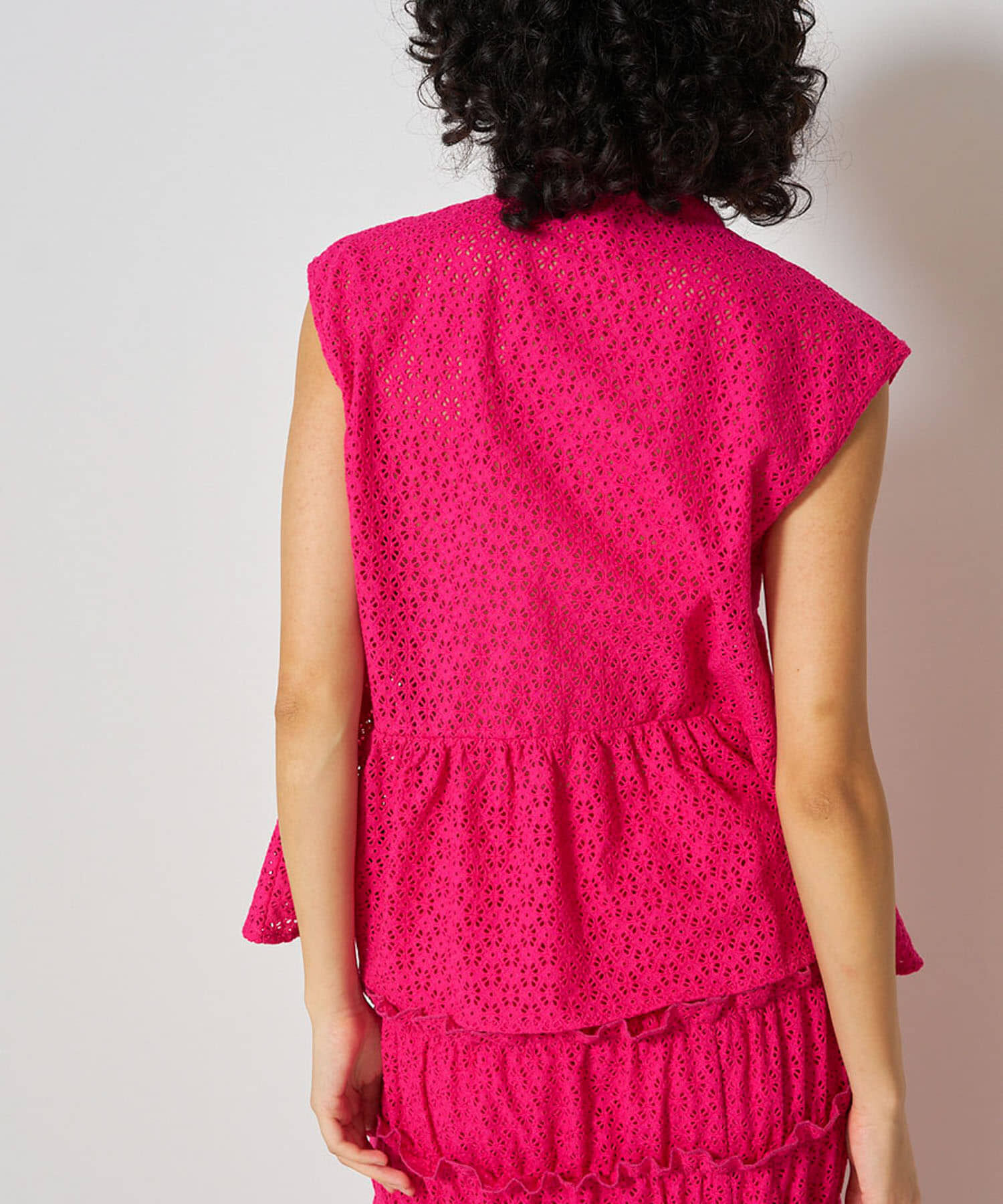 URBAN RESEARCH ROSSO「Mewl　アイレットレースブラウス」|シャツ・ブラウス|