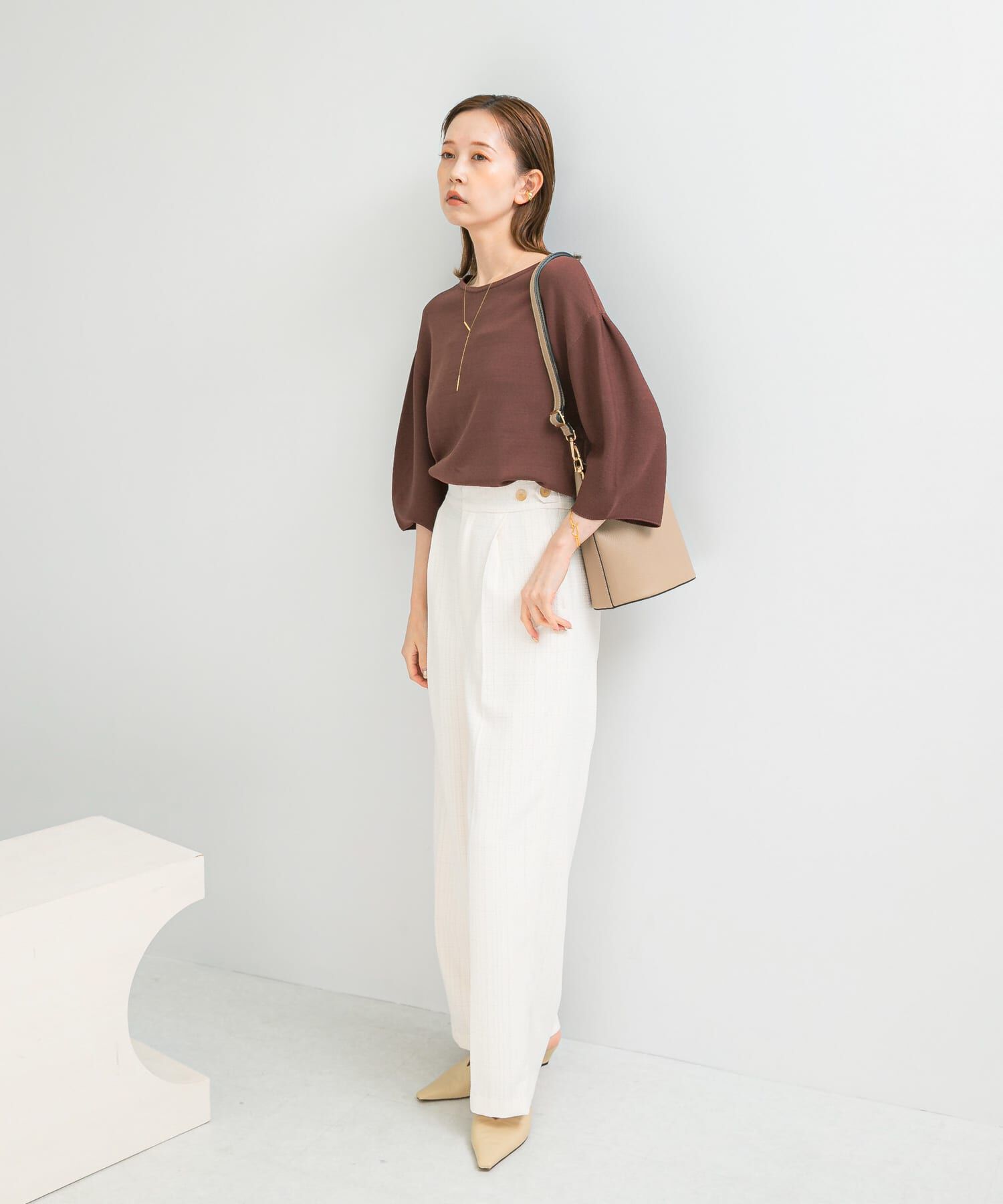 URBAN RESEARCH ROSSO「ウォッシャブルホールガーメントニット」|ニット・セーター|