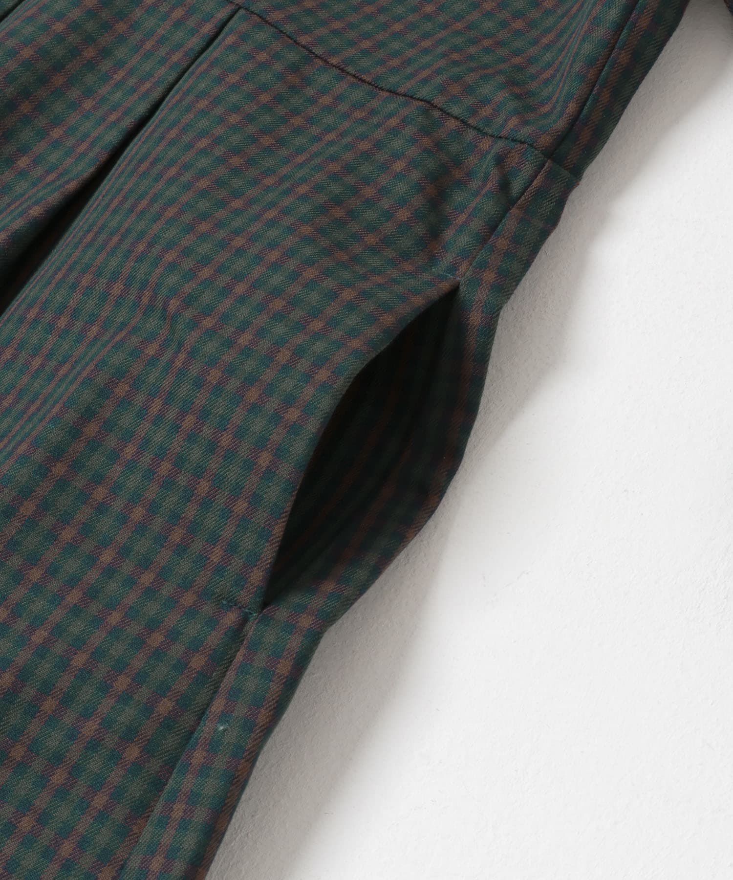 URBAN RESEARCH DOORS「『WEB/一部店舗限定』『親子リンク/UR TECH』チェック柄ワンピース(KIDS)」|ワンピース|