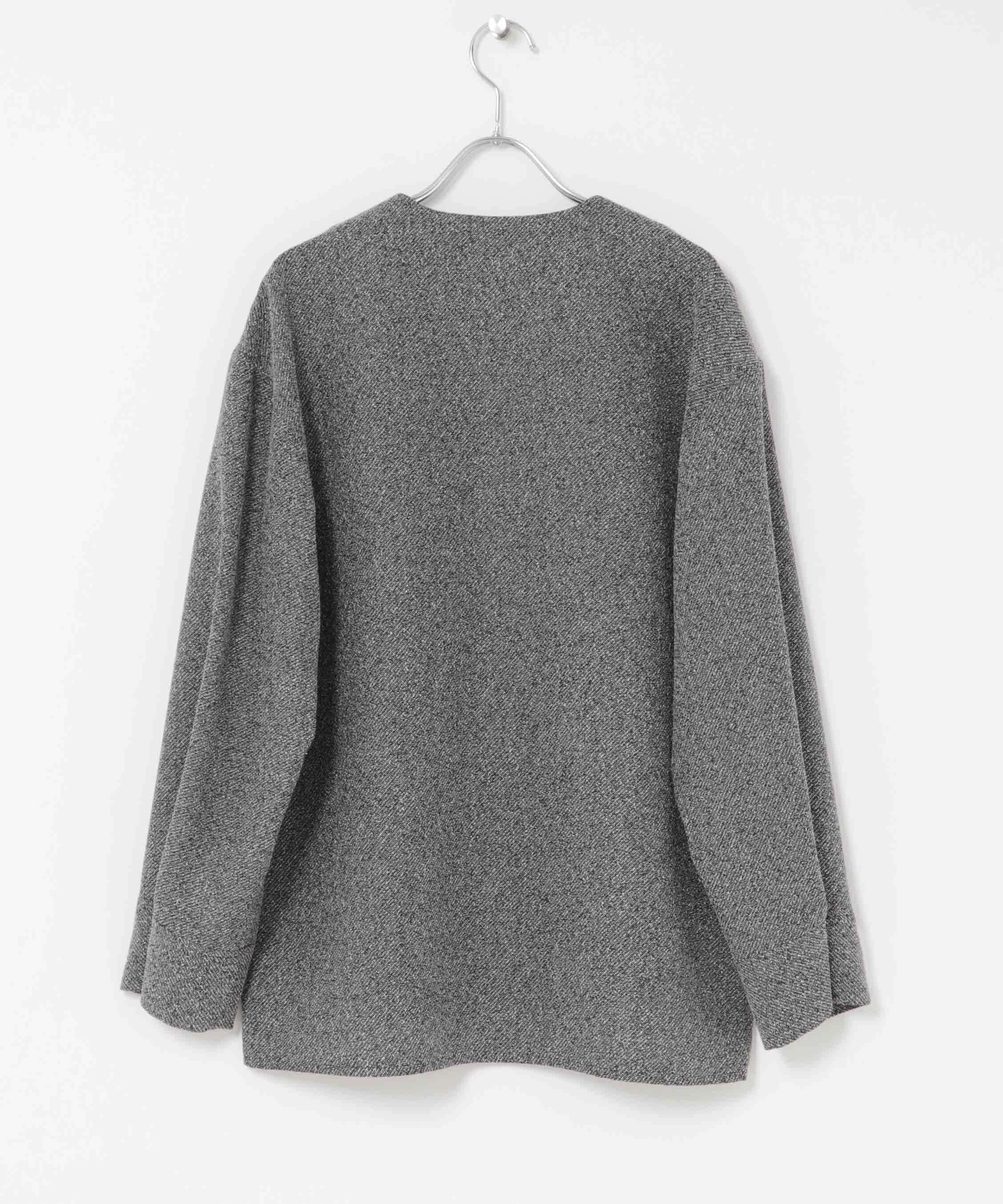 URBAN RESEARCH ROSSO「ツイード深Vネックプルオーバー」|シャツ・ブラウス|