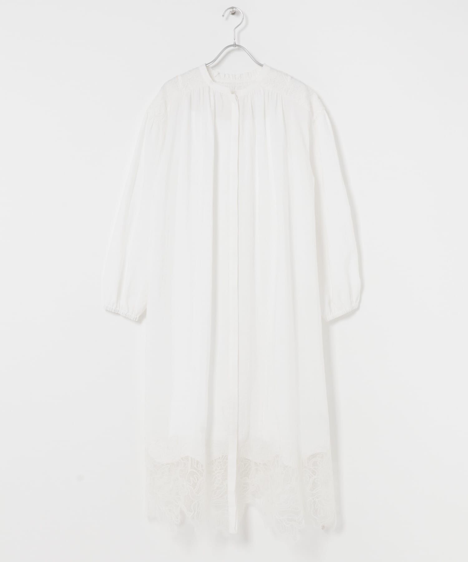 URBAN RESEARCH ROSSO「レース切り替えガウンワンピース」|ワンピース|