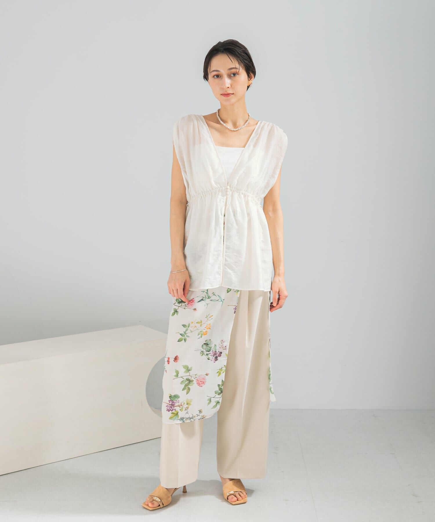 URBAN RESEARCH ROSSO「ボタニカルジャガードジレトップス」|その他|