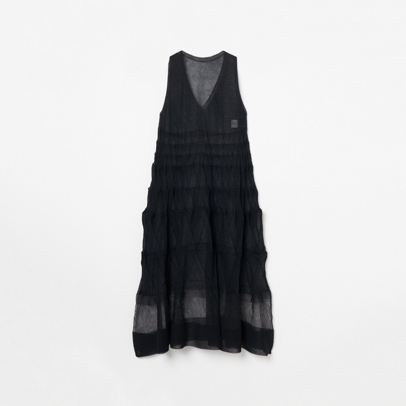  「boussole 2WAY NOSLEEVE DRESS」|ワンピース|ブラック