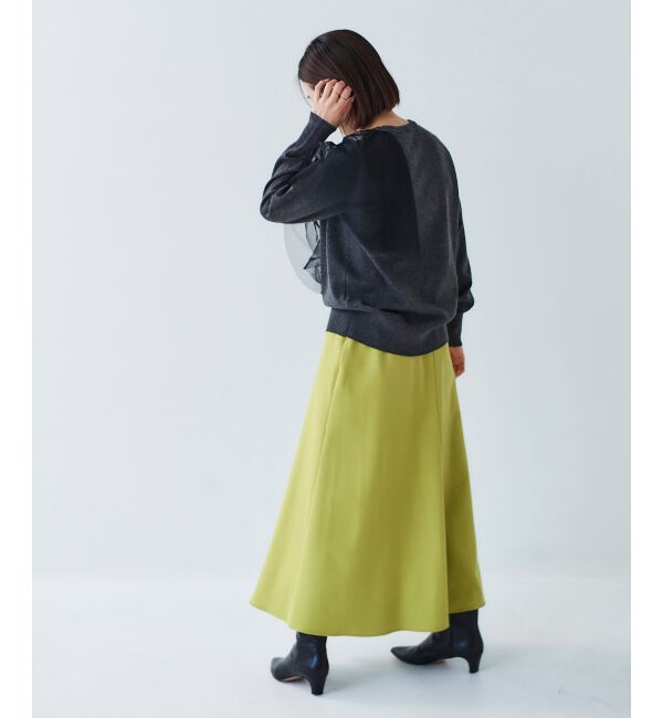 le.coeur blanc「《WEB限定アイテム》アシメチュールニット」|ニット・セーター|