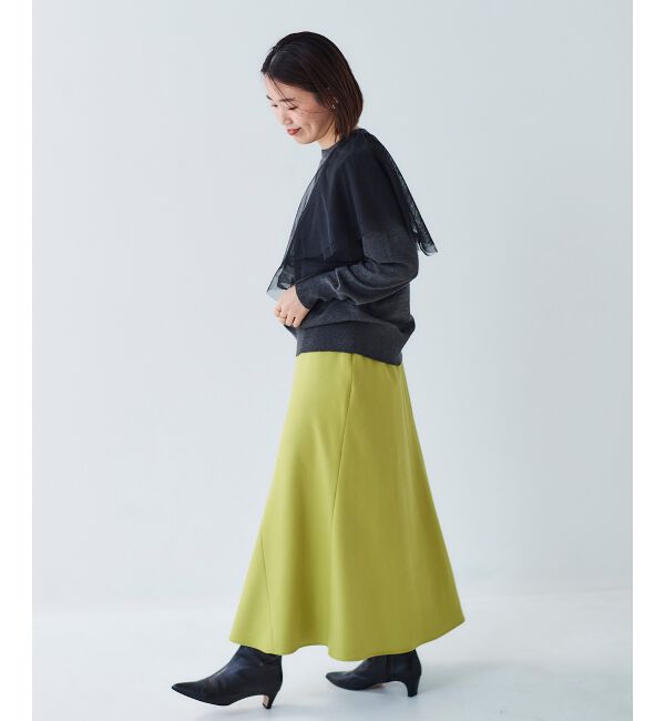 le.coeur blanc「《WEB限定アイテム》アシメチュールニット」|ニット・セーター|