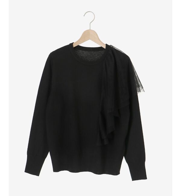 le.coeur blanc「《WEB限定アイテム》アシメチュールニット」|ニット・セーター|