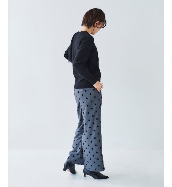 le.coeur blanc「《WEB限定アイテム》アシメチュールニット」|ニット・セーター|