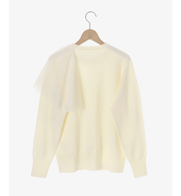 le.coeur blanc「《WEB限定アイテム》アシメチュールニット」|ニット・セーター|