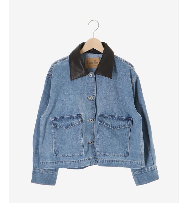  「異素材エリデニムジャケット」|その他|