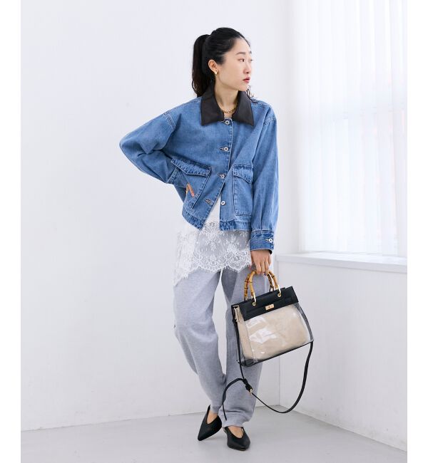  「異素材エリデニムジャケット」|その他|