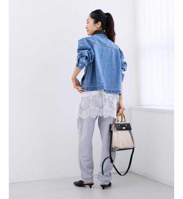  「異素材エリデニムジャケット」|その他|