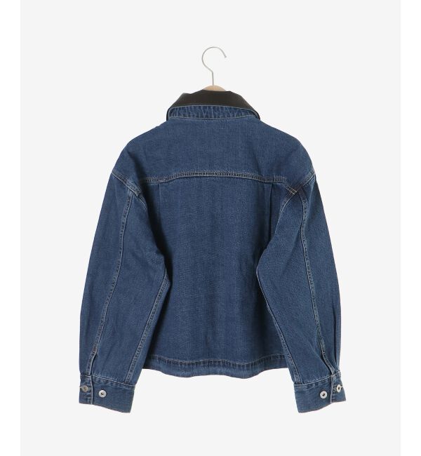  「異素材エリデニムジャケット」|その他|