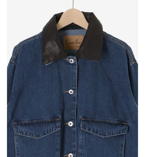  「異素材エリデニムジャケット」|その他|