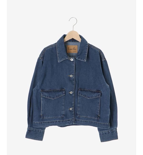  「異素材エリデニムジャケット」|その他|