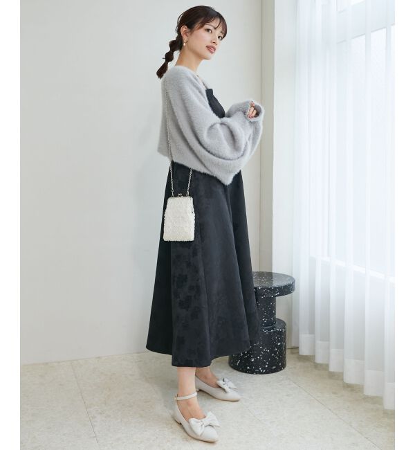 MAJESTICLEGON「2WAYビーズ刺繍バッグ」|ショルダー・メッセンジャー|