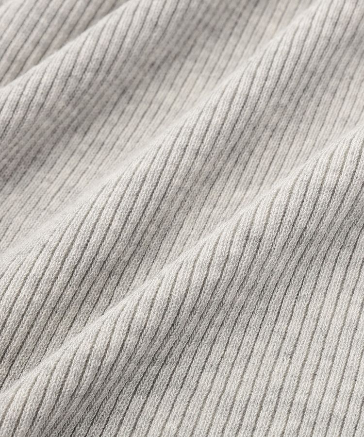 earth music&ecology「サイドメローリブニットスカート」|タイト|