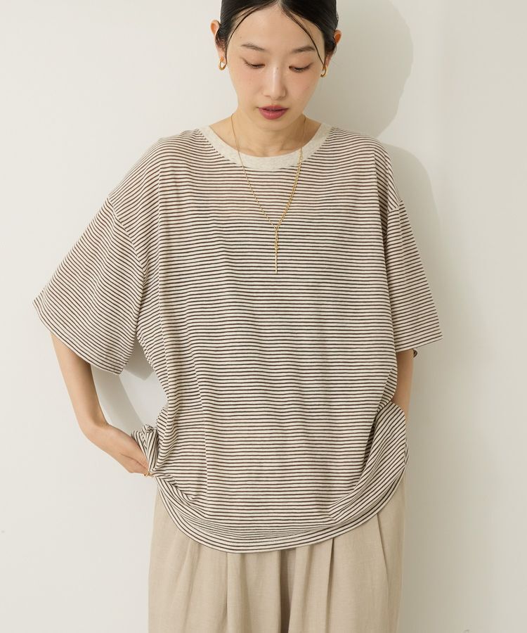 AMERICAN HOLIC「【2点セット】レイヤードボーダーＴワンピース」|ワンピース|