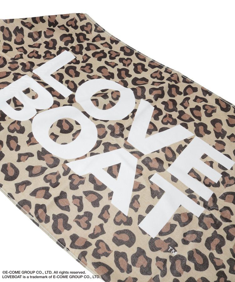 Green Parks「■LOVEBOAT レオパードビーチタオル」|ハンカチ|