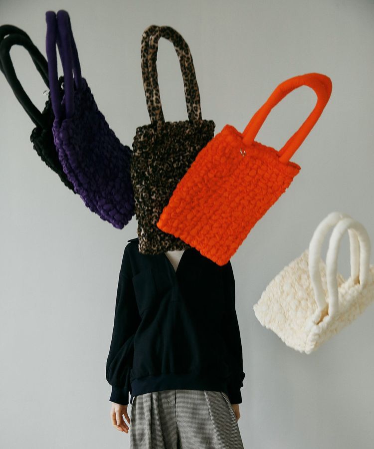 GARAGE OF GOOD CLOTHING「カラビナ付シャーリングトート」|トートバッグ|