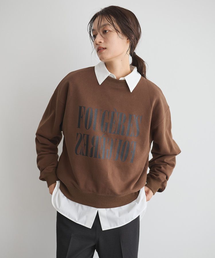 GARAGE OF GOOD CLOTHING「ロゴ裏毛プルオーバー」|Tシャツ・カットソー|Brown