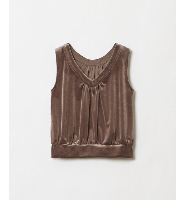 LOULOU WILLOUGHBY「【LOULOU WILLOUGHBY】ベロア2WAYプルオーバー」|その他|