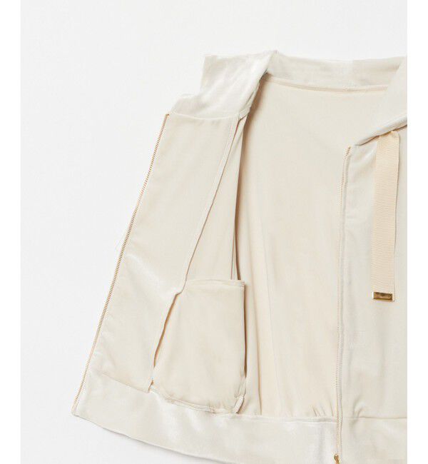 LOULOU WILLOUGHBY「【LOULOU WILLOUGHBY】ベロアプチフーディー」|パーカー|