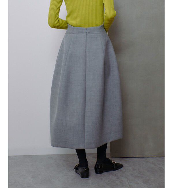 allureville「ボンディングフレアースカート」|フレア|