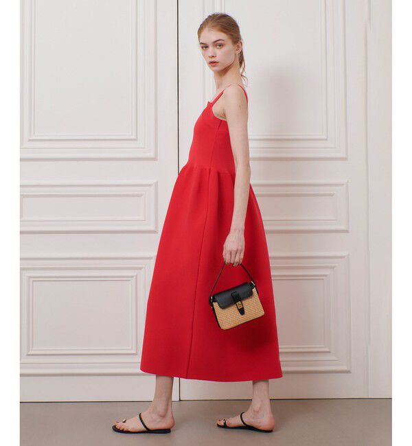 LOULOU WILLOUGHBY「【LOULOU WILLOUGHBY】ニットコクーンキャミワンピース」|ワンピース|