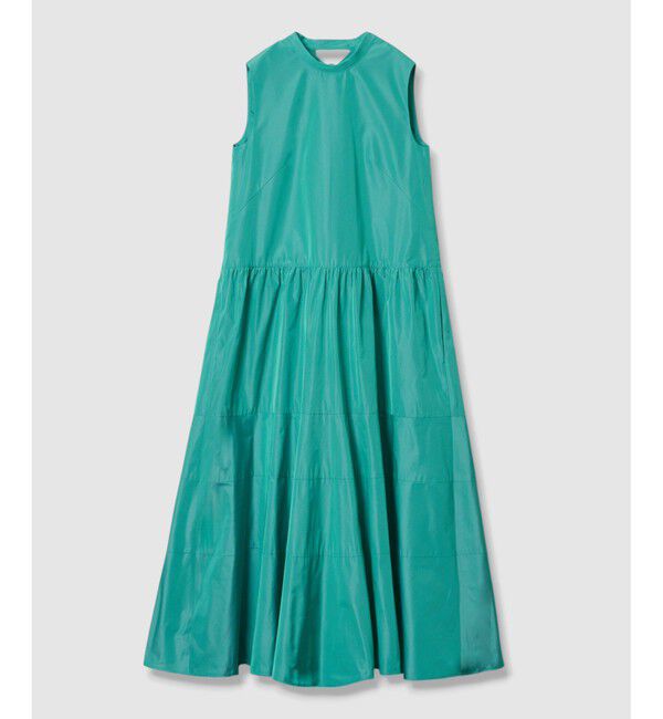 LOULOU WILLOUGHBY「【LOULOU WILLOUGHBY】バックリボンタフタワンピース」|ワンピース|