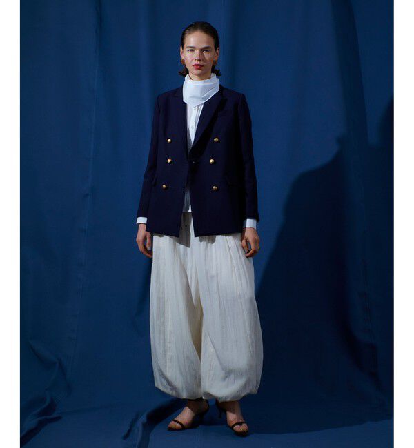 allureville「マットクロスダブルジャケット」|テーラードジャケット|