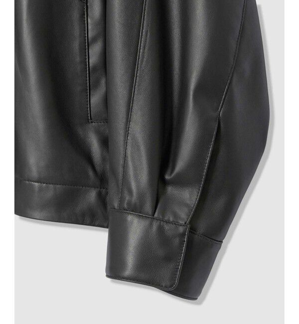 allureville「レザーブルゾン」|ブルゾン・スタジャン|