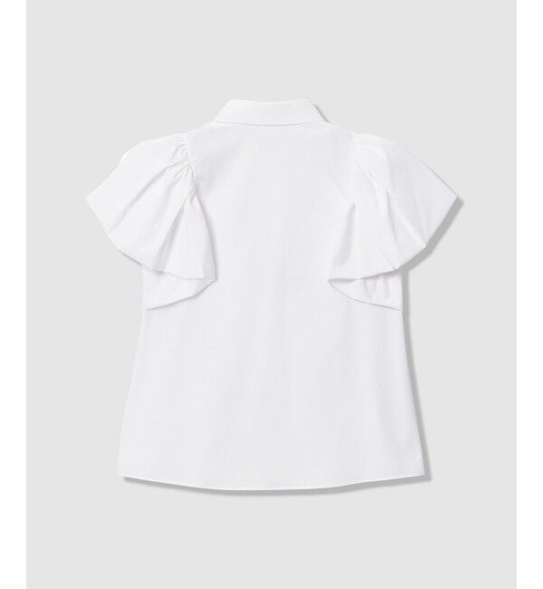 LOULOU WILLOUGHBY「【LOULOU WILLOUGHBY】バルーンスリーブシャツブラウス」|シャツ・ブラウス|