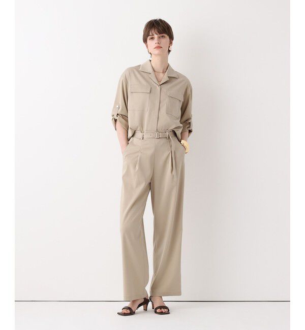 allureville「フィブリルタックパンツ」|チノ|