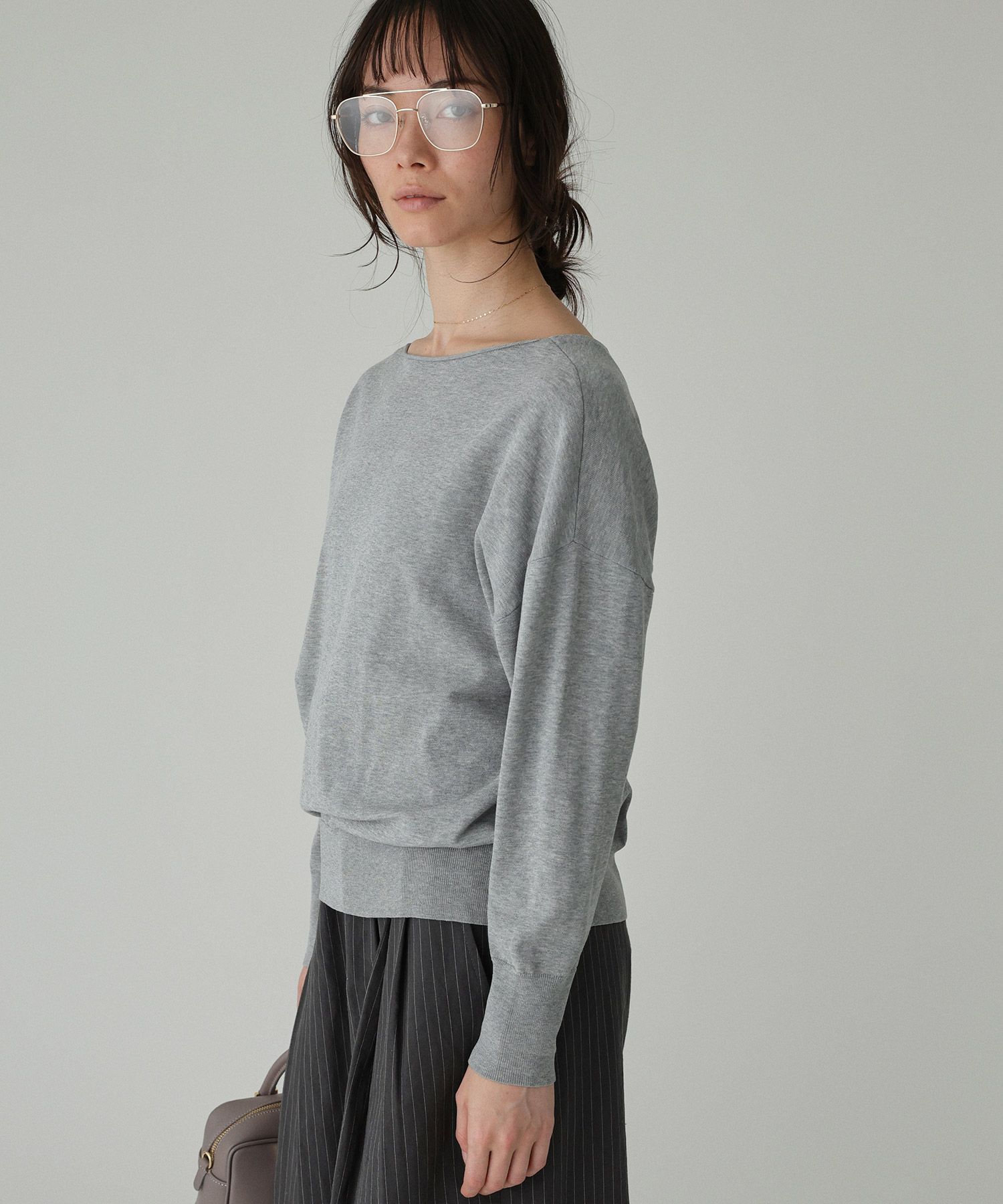 BABYLONE「2WAYスピンドルプルオーバー」|ニット・セーター|