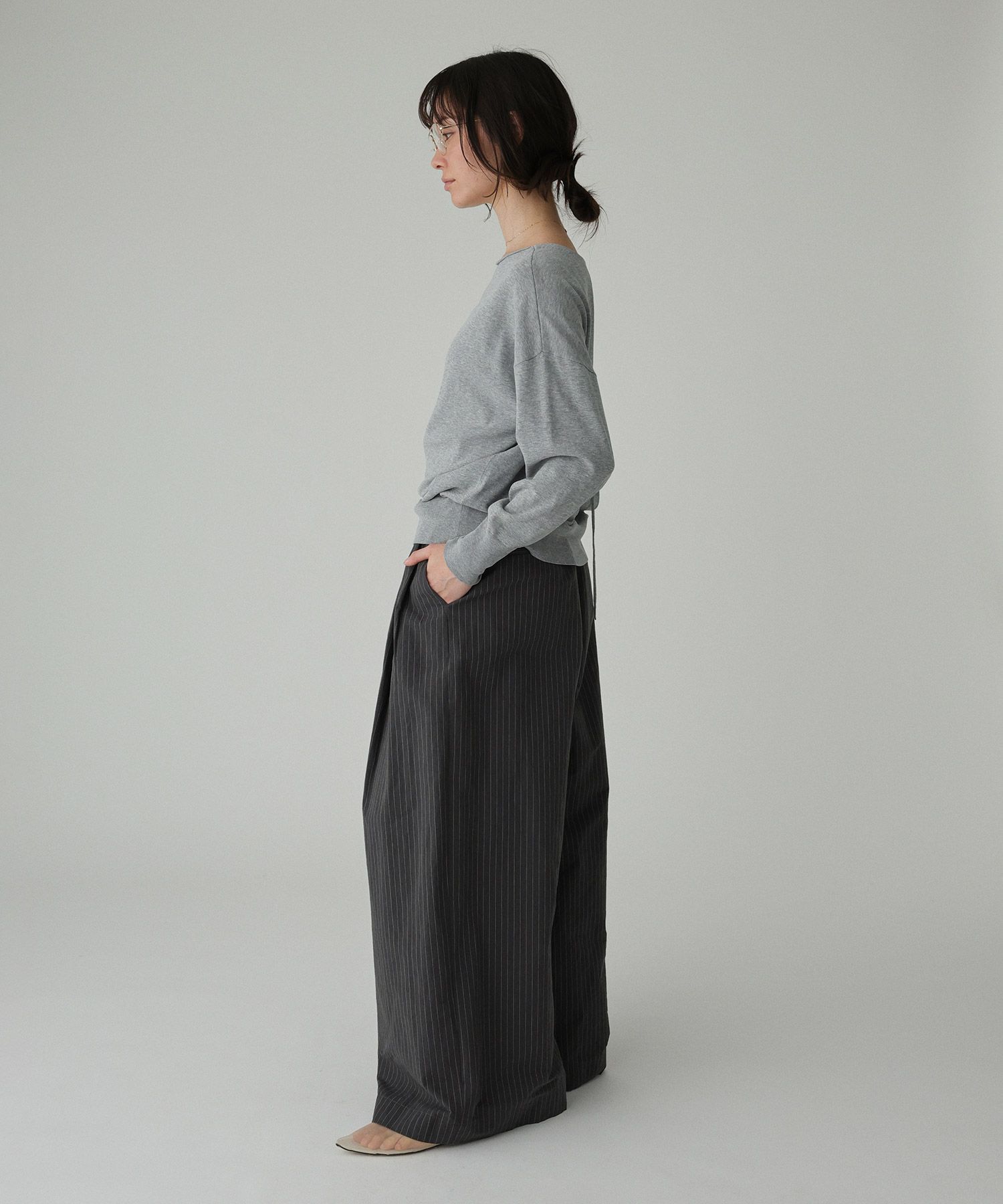 BABYLONE「2WAYスピンドルプルオーバー」|ニット・セーター|