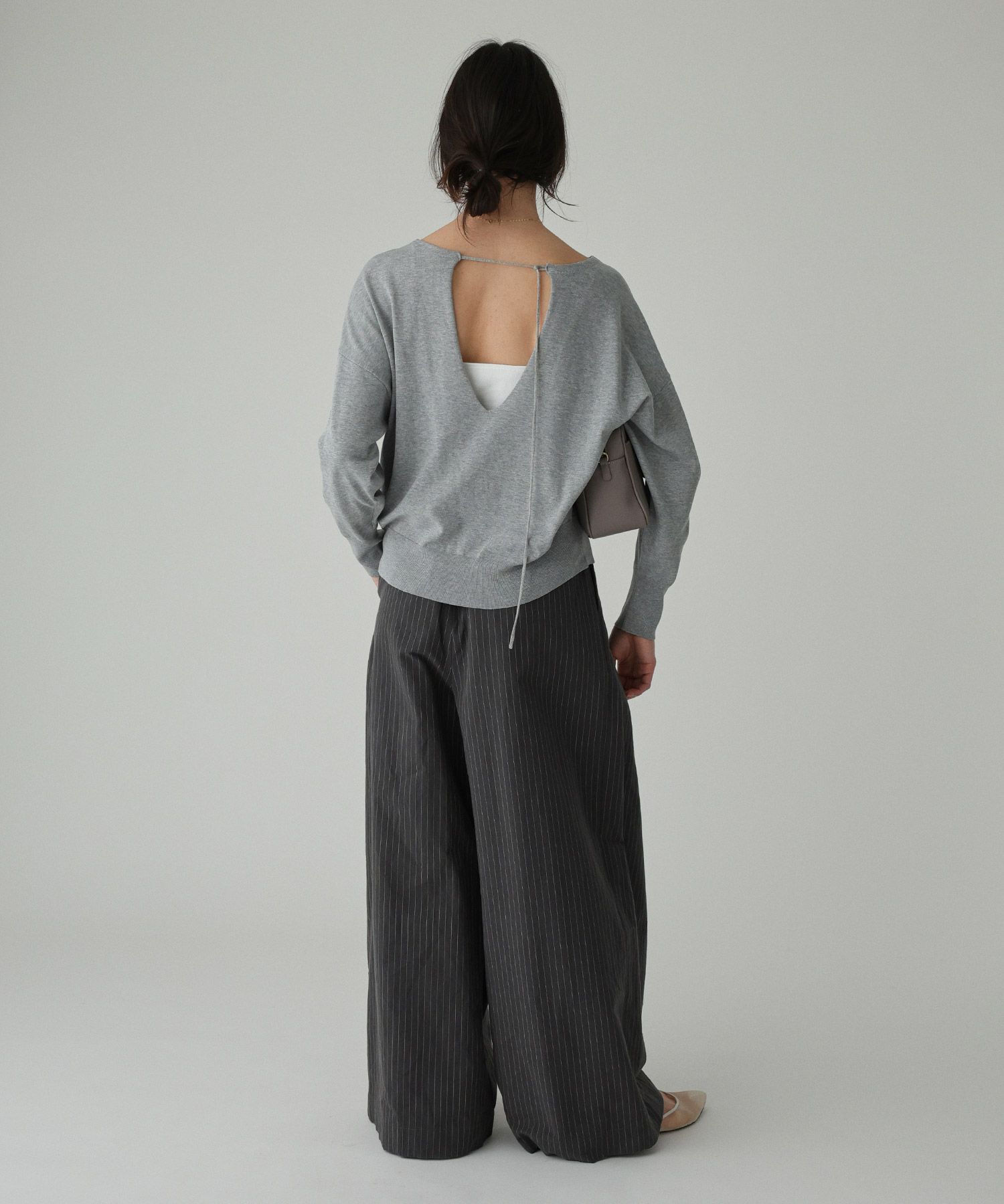 BABYLONE「2WAYスピンドルプルオーバー」|ニット・セーター|