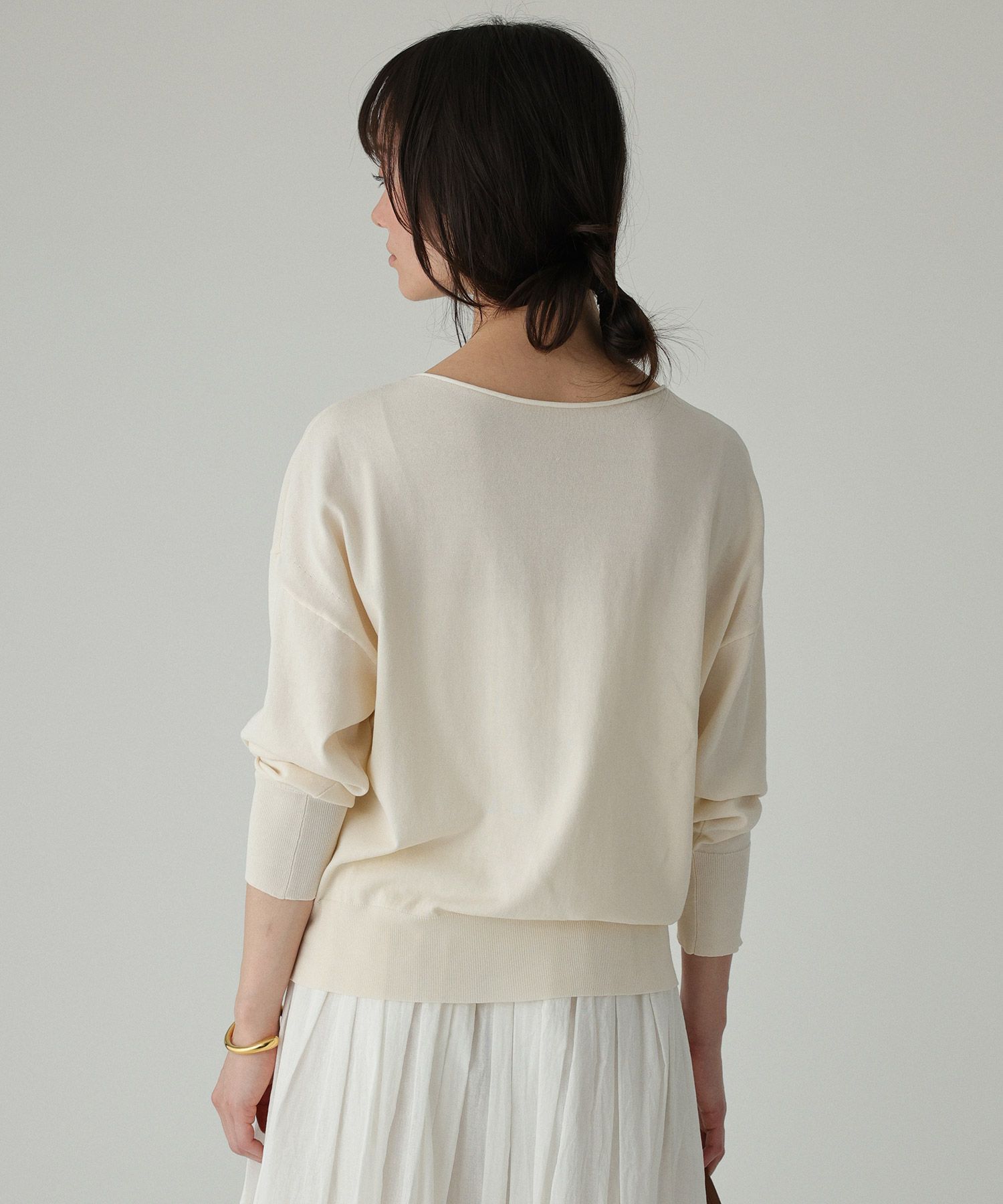 BABYLONE「2WAYスピンドルプルオーバー」|ニット・セーター|